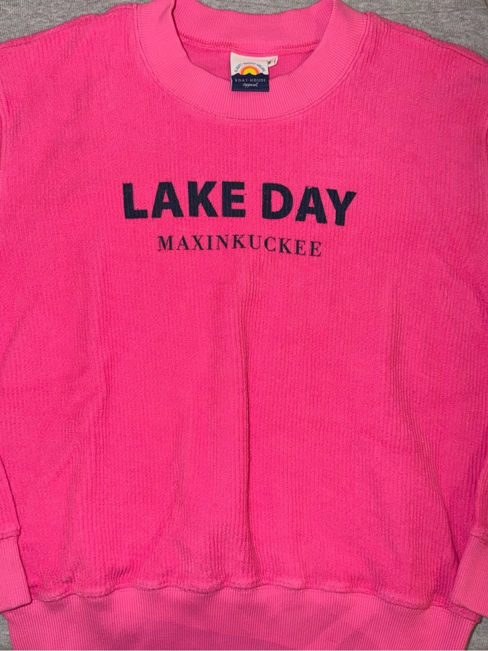 Boat House Apparel Pink ‘Lake Day Maxinkuckee’ - Girls